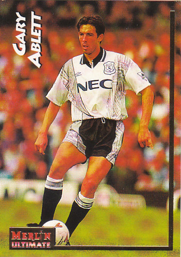 Gary Ablett Everton 1995/96 Merlin Ultimate #79